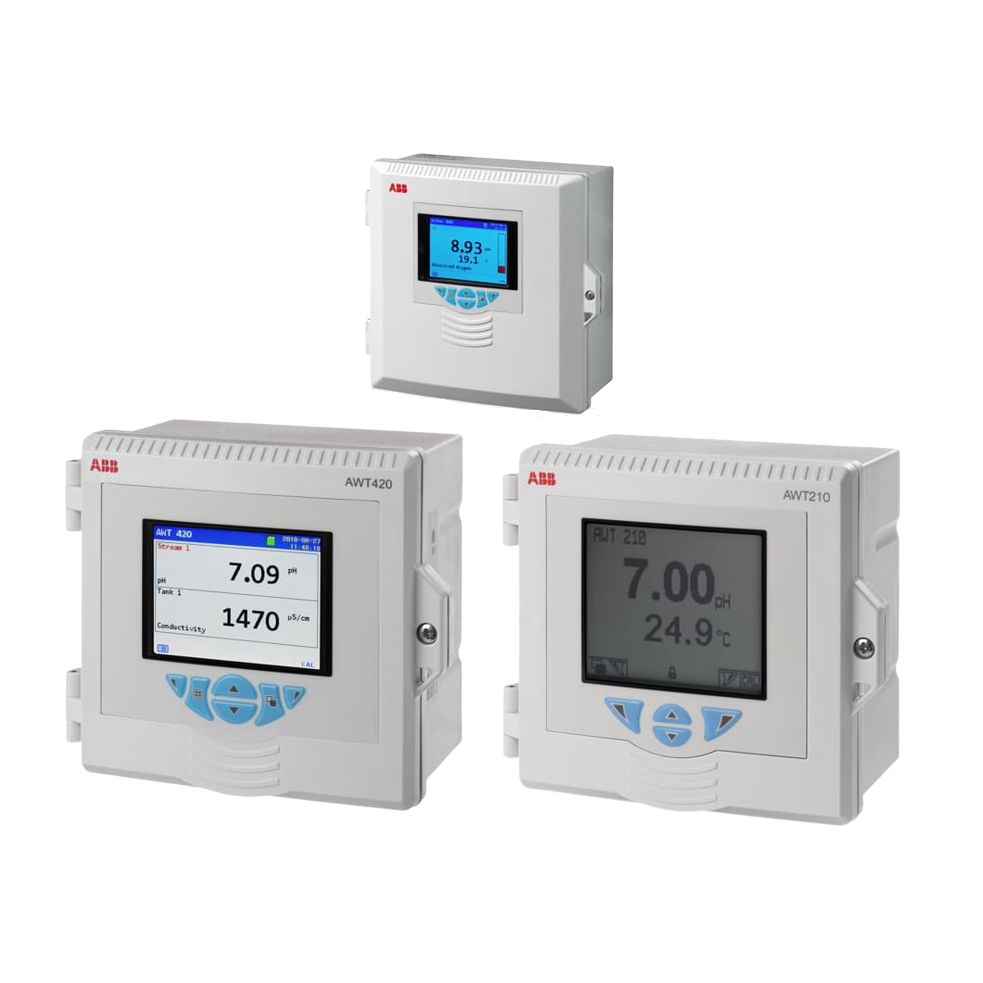 Continuous water analysis transmitters